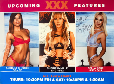 Adriana Chechik, Cherie Deville, and Bella Rose coming to Crazy Horse SF